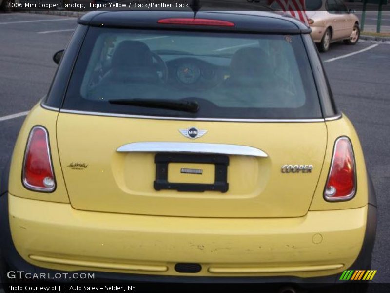 Liquid Yellow / Black/Panther Black 2006 Mini Cooper Hardtop
