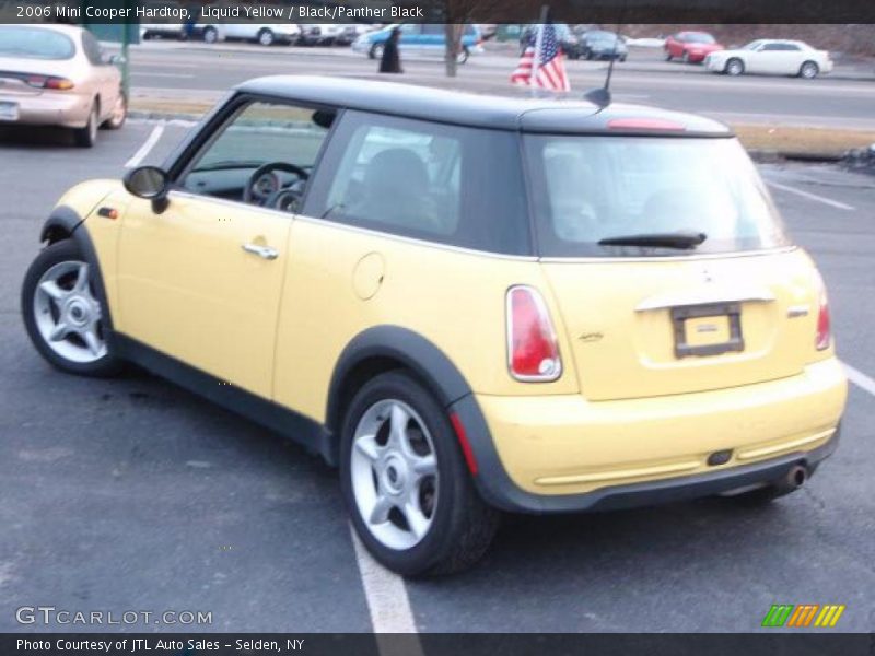 Liquid Yellow / Black/Panther Black 2006 Mini Cooper Hardtop