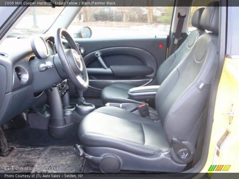 Liquid Yellow / Black/Panther Black 2006 Mini Cooper Hardtop