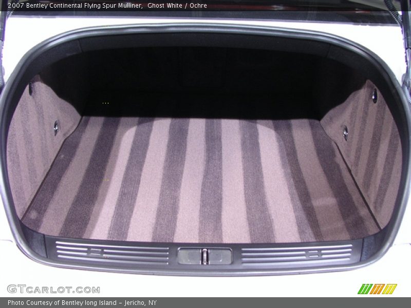 Ghost White / Ochre 2007 Bentley Continental Flying Spur Mulliner