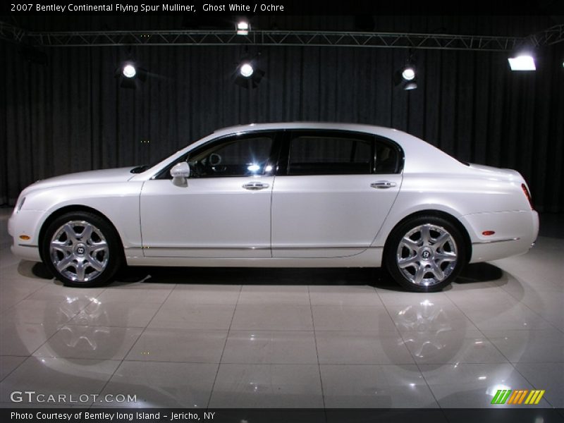 Ghost White / Ochre 2007 Bentley Continental Flying Spur Mulliner