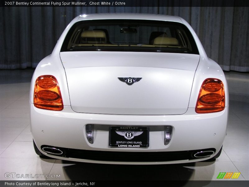 Ghost White / Ochre 2007 Bentley Continental Flying Spur Mulliner