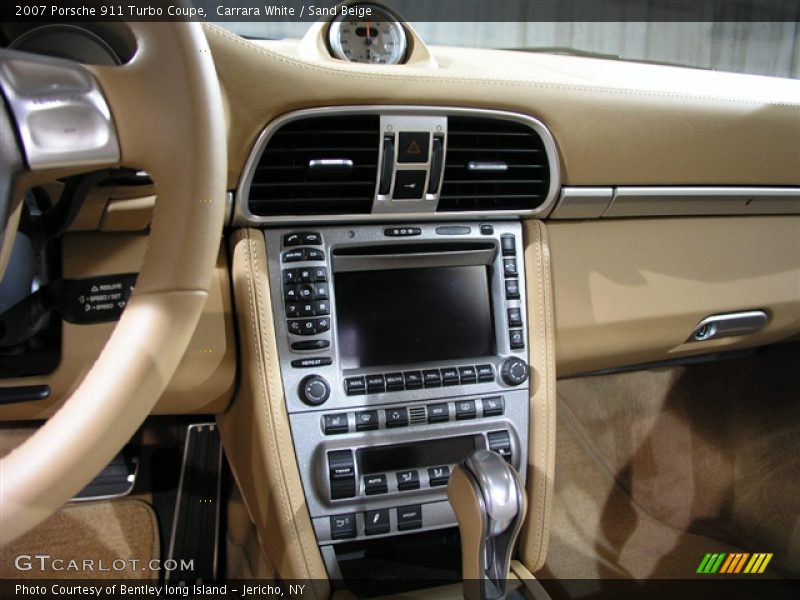 Carrara White / Sand Beige 2007 Porsche 911 Turbo Coupe