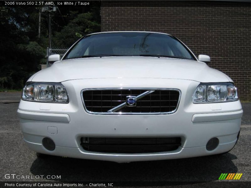 Ice White / Taupe 2006 Volvo S60 2.5T AWD