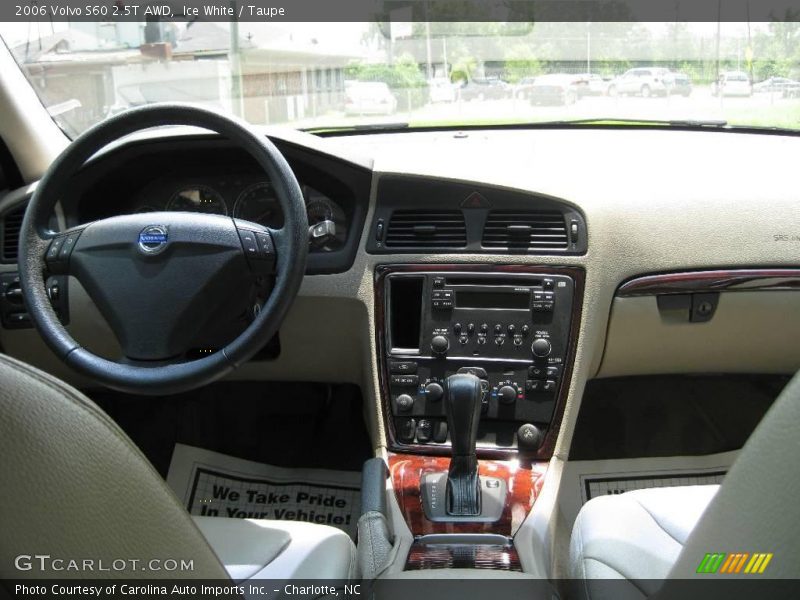 Ice White / Taupe 2006 Volvo S60 2.5T AWD