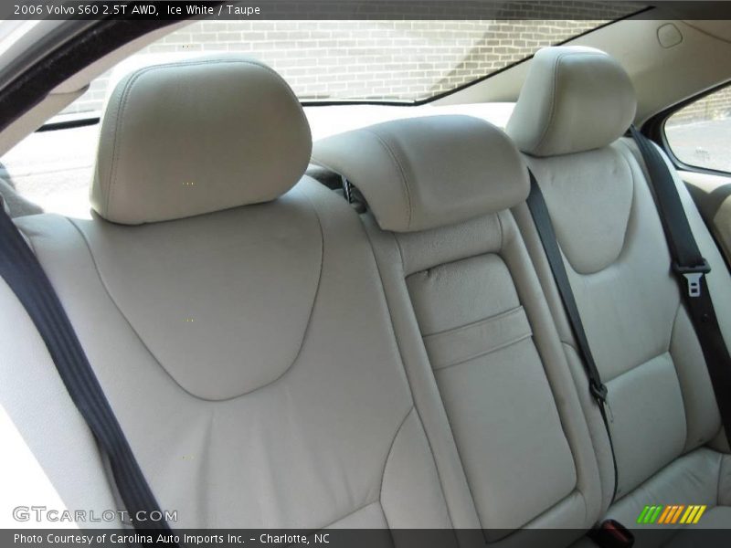 Ice White / Taupe 2006 Volvo S60 2.5T AWD