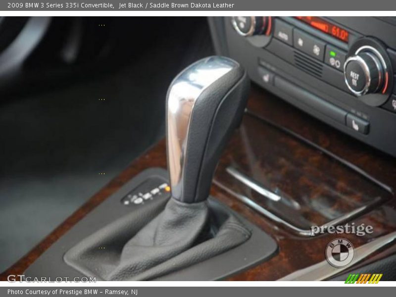Jet Black / Saddle Brown Dakota Leather 2009 BMW 3 Series 335i Convertible