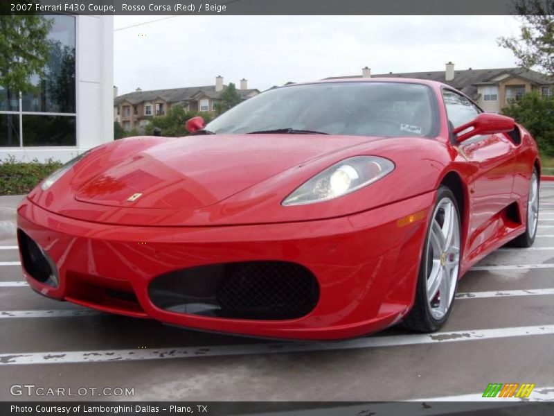 Rosso Corsa (Red) / Beige 2007 Ferrari F430 Coupe