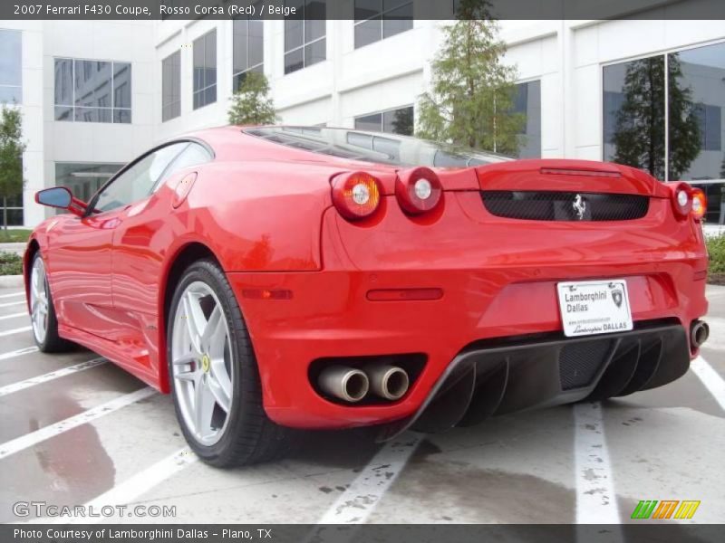 Rosso Corsa (Red) / Beige 2007 Ferrari F430 Coupe
