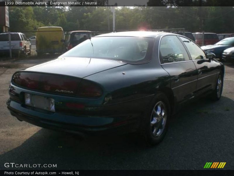 Evergreen Metallic / Neutral 1999 Oldsmobile Aurora