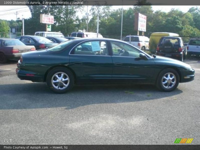 Evergreen Metallic / Neutral 1999 Oldsmobile Aurora