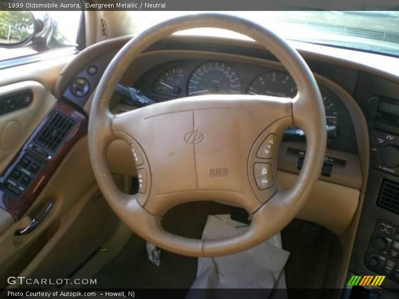 Evergreen Metallic / Neutral 1999 Oldsmobile Aurora
