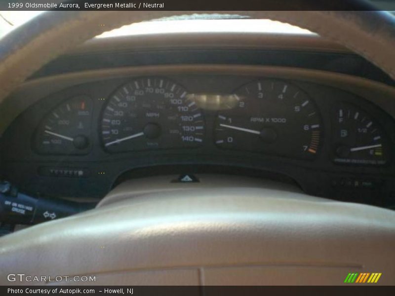 Evergreen Metallic / Neutral 1999 Oldsmobile Aurora