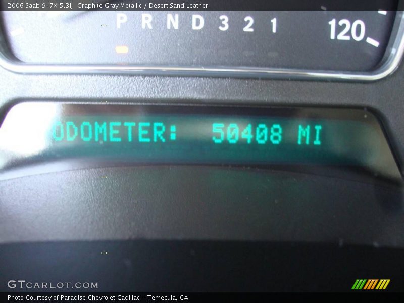 Graphite Gray Metallic / Desert Sand Leather 2006 Saab 9-7X 5.3i