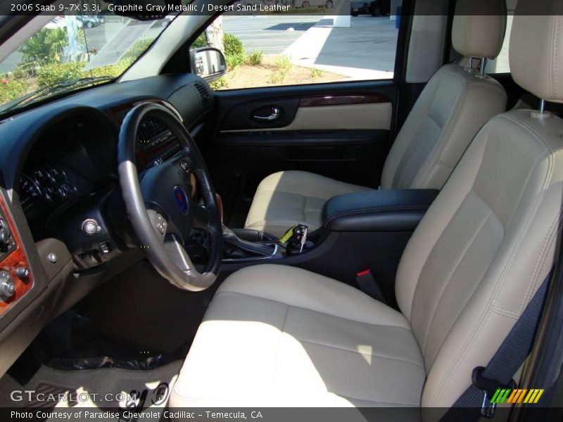 Graphite Gray Metallic / Desert Sand Leather 2006 Saab 9-7X 5.3i