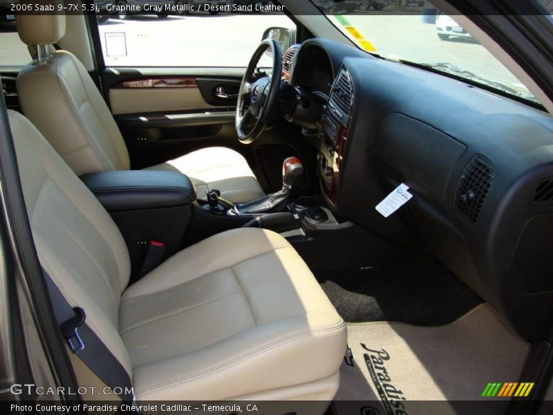 Graphite Gray Metallic / Desert Sand Leather 2006 Saab 9-7X 5.3i