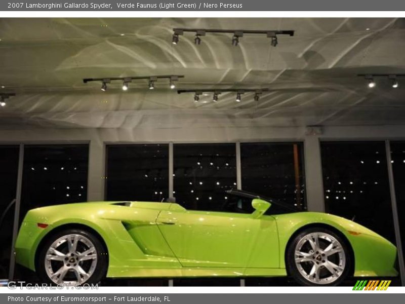 Verde Faunus (Light Green) / Nero Perseus 2007 Lamborghini Gallardo Spyder