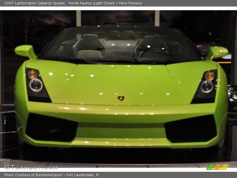 Verde Faunus (Light Green) / Nero Perseus 2007 Lamborghini Gallardo Spyder