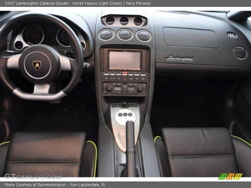 Dashboard of 2007 Gallardo Spyder