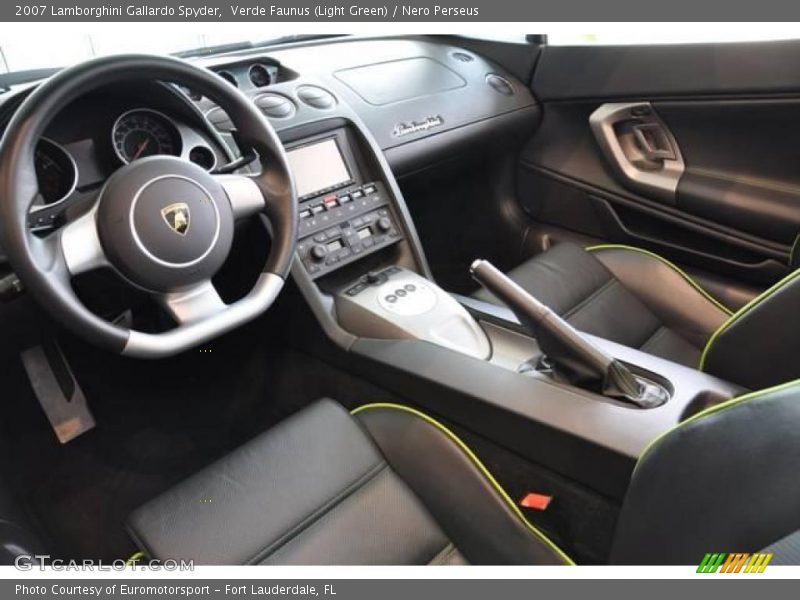 Dashboard of 2007 Gallardo Spyder