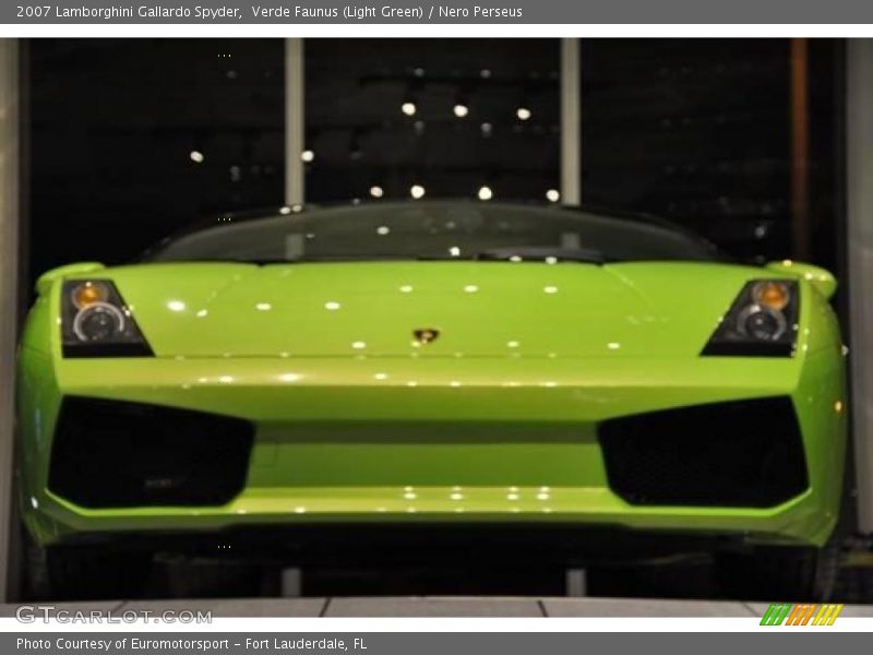 Verde Faunus (Light Green) / Nero Perseus 2007 Lamborghini Gallardo Spyder