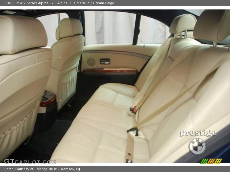 Alpina Blue Metallic / Cream Beige 2007 BMW 7 Series Alpina B7