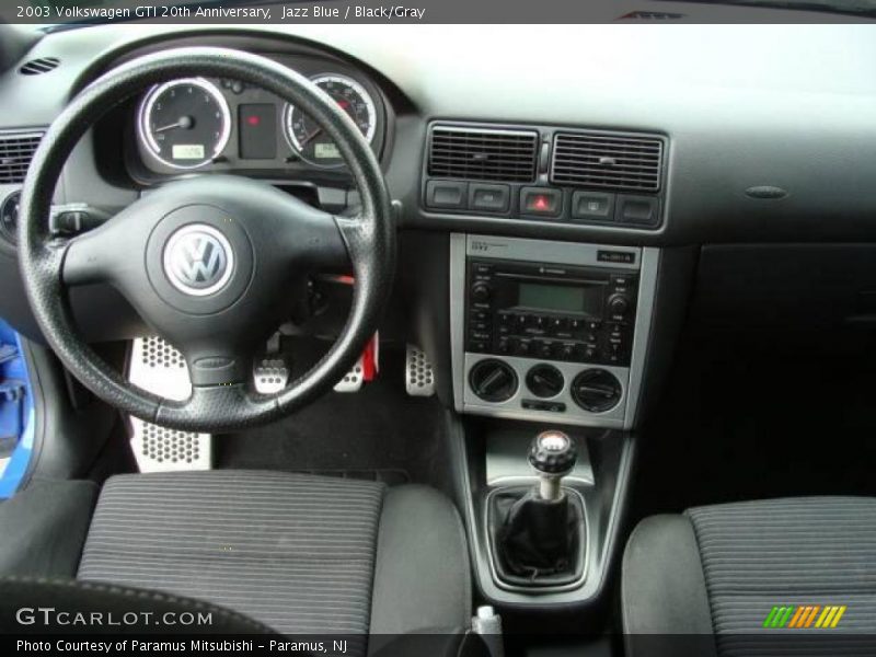 Jazz Blue / Black/Gray 2003 Volkswagen GTI 20th Anniversary