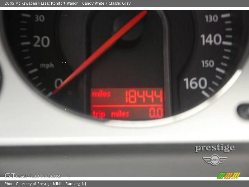 Candy White / Classic Grey 2009 Volkswagen Passat Komfort Wagon