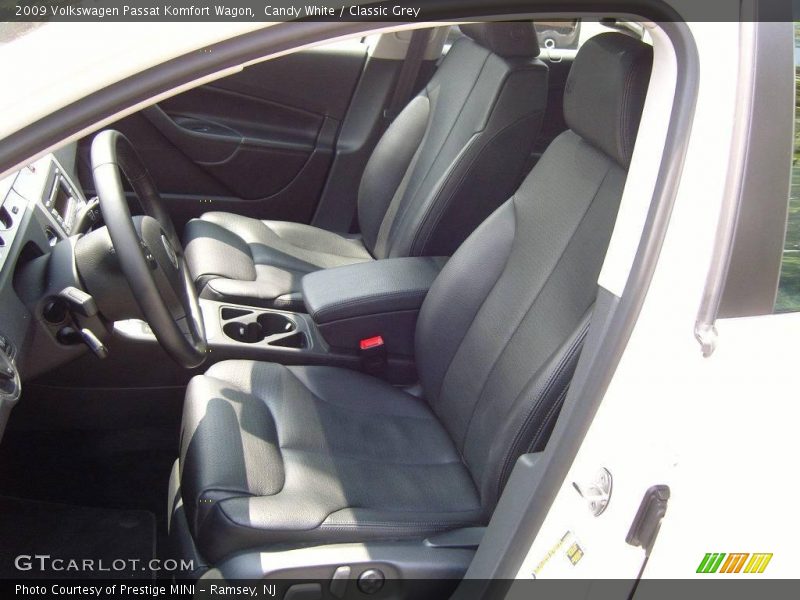 Candy White / Classic Grey 2009 Volkswagen Passat Komfort Wagon