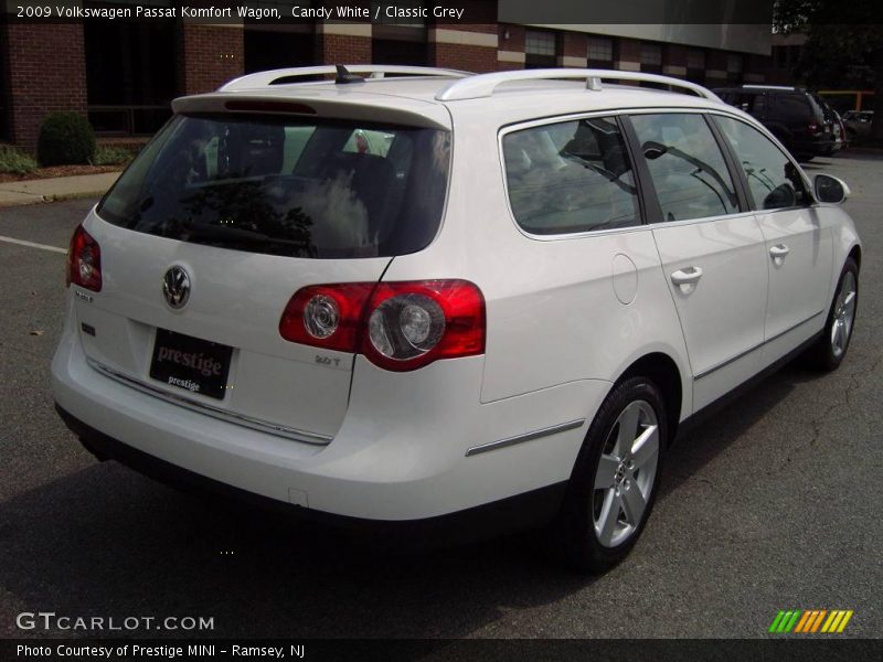 Candy White / Classic Grey 2009 Volkswagen Passat Komfort Wagon
