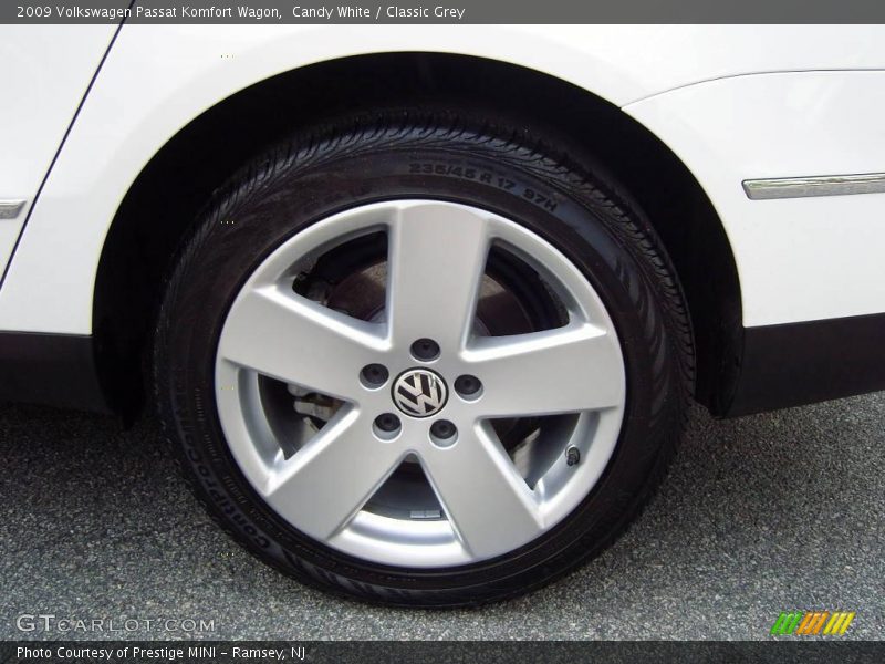 Candy White / Classic Grey 2009 Volkswagen Passat Komfort Wagon