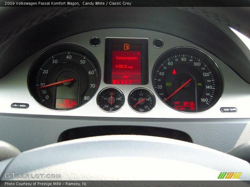 Candy White / Classic Grey 2009 Volkswagen Passat Komfort Wagon