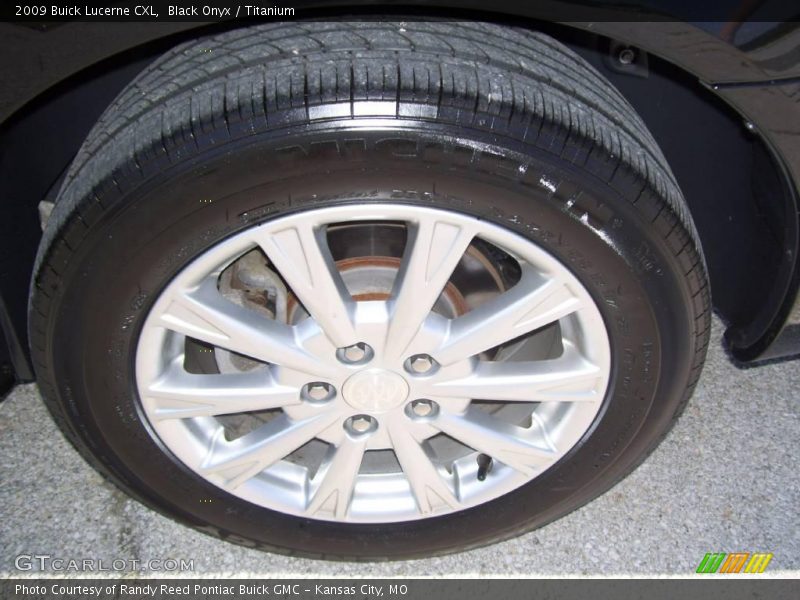 Black Onyx / Titanium 2009 Buick Lucerne CXL