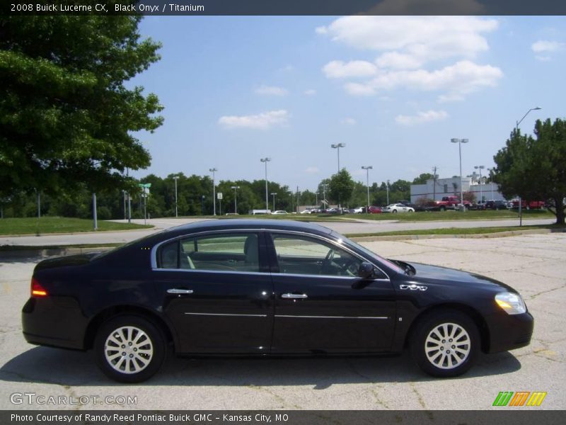 Black Onyx / Titanium 2008 Buick Lucerne CX