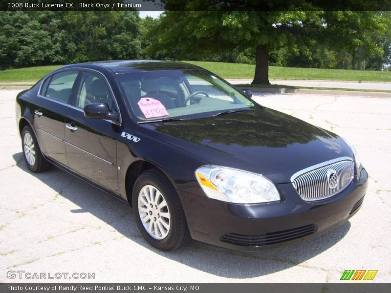 Black Onyx / Titanium 2008 Buick Lucerne CX