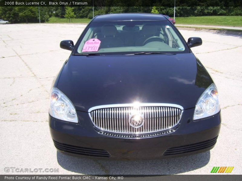 Black Onyx / Titanium 2008 Buick Lucerne CX