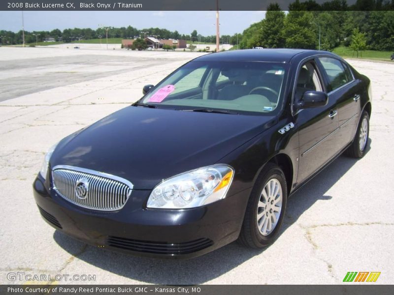 Black Onyx / Titanium 2008 Buick Lucerne CX