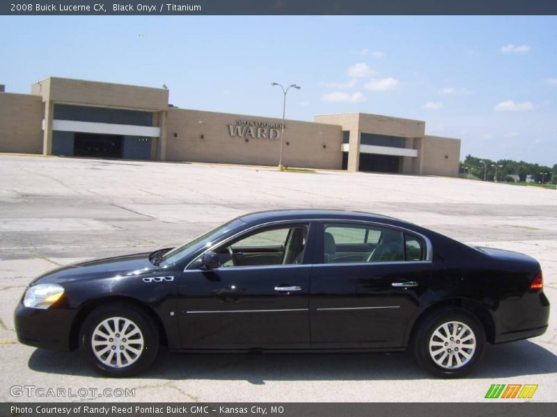 Black Onyx / Titanium 2008 Buick Lucerne CX