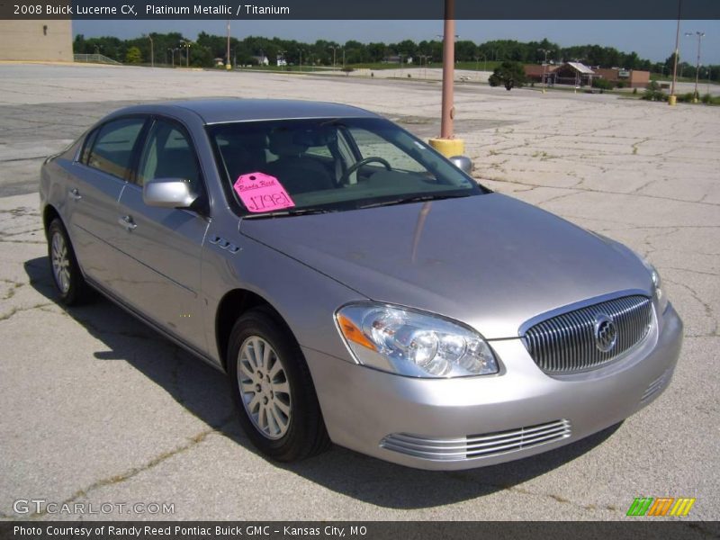 Platinum Metallic / Titanium 2008 Buick Lucerne CX