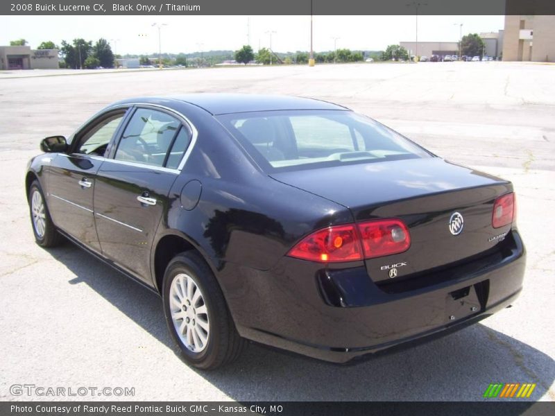 Black Onyx / Titanium 2008 Buick Lucerne CX