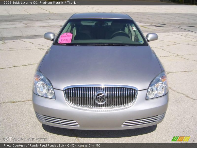 Platinum Metallic / Titanium 2008 Buick Lucerne CX