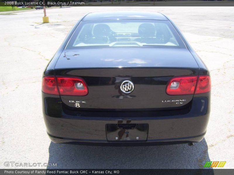 Black Onyx / Titanium 2008 Buick Lucerne CX