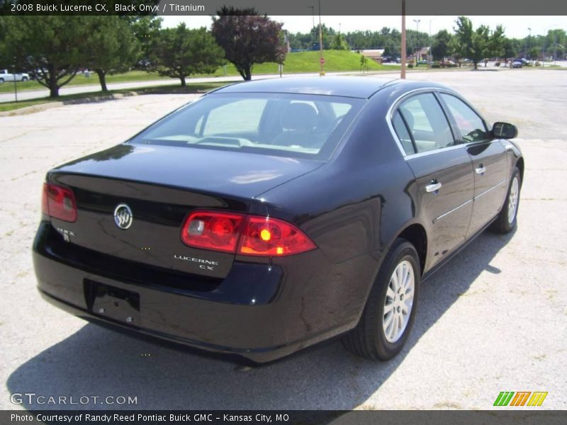 Black Onyx / Titanium 2008 Buick Lucerne CX