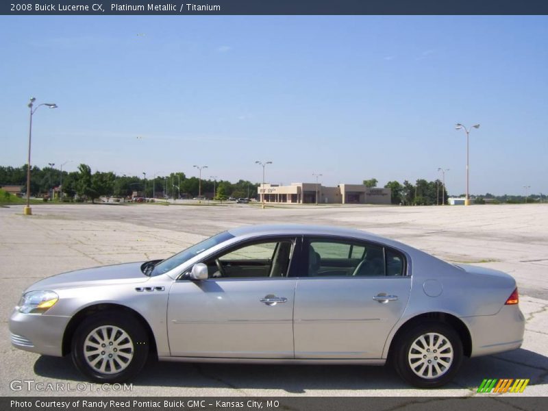 Platinum Metallic / Titanium 2008 Buick Lucerne CX