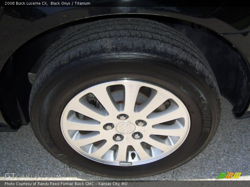 Black Onyx / Titanium 2008 Buick Lucerne CX
