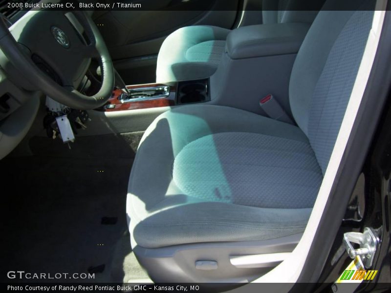 Black Onyx / Titanium 2008 Buick Lucerne CX