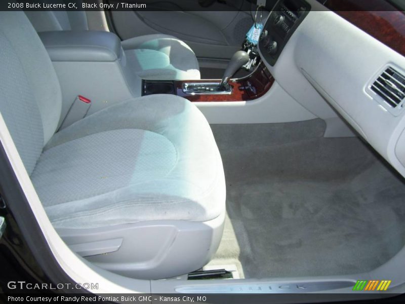 Black Onyx / Titanium 2008 Buick Lucerne CX