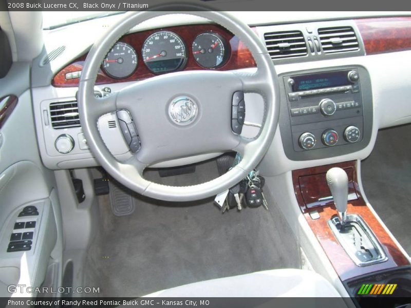 Black Onyx / Titanium 2008 Buick Lucerne CX