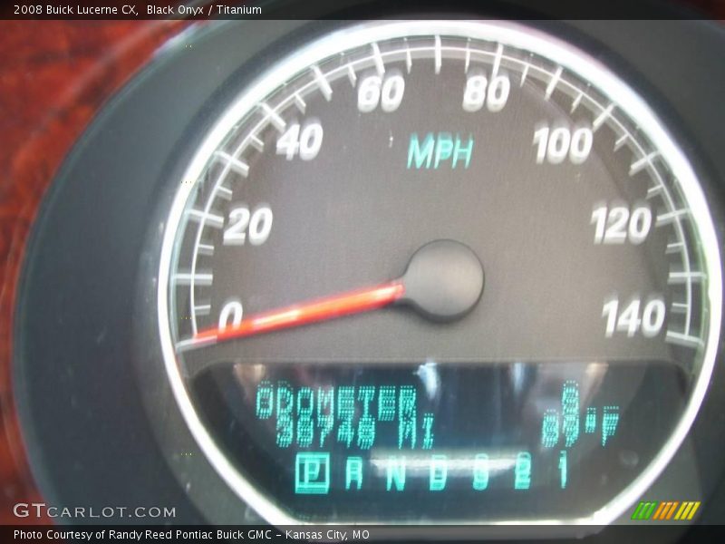 Black Onyx / Titanium 2008 Buick Lucerne CX