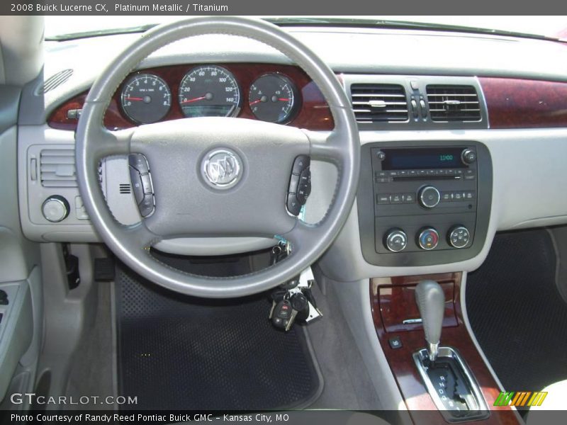 Platinum Metallic / Titanium 2008 Buick Lucerne CX